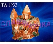 АКВА ЗАМОК БАШНЯ МАЛАЯ II В18Ш18 купить оптом в Украине, Славянская керамика, сувениры оптом, pottery, Керамика Украины, подарки оптом